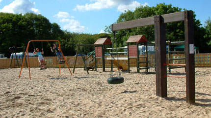 riverside holiday park play area